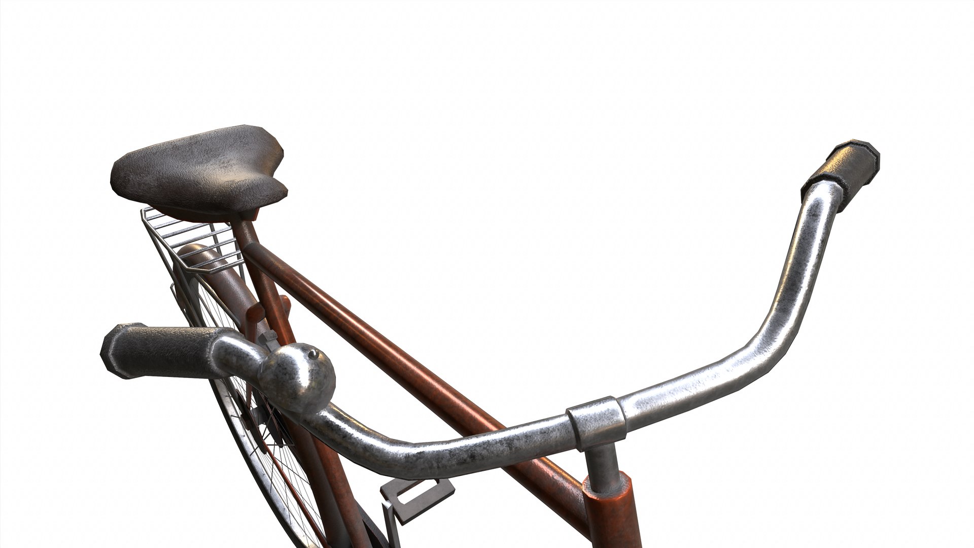 3D Old Bicycle model - TurboSquid 2003467