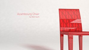 3D azambourg chair model
