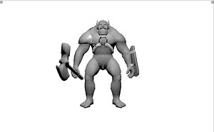 3d model orc