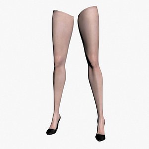 Female Legs Rigged