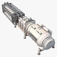 Space Colonization Base Constructor Life Support Module