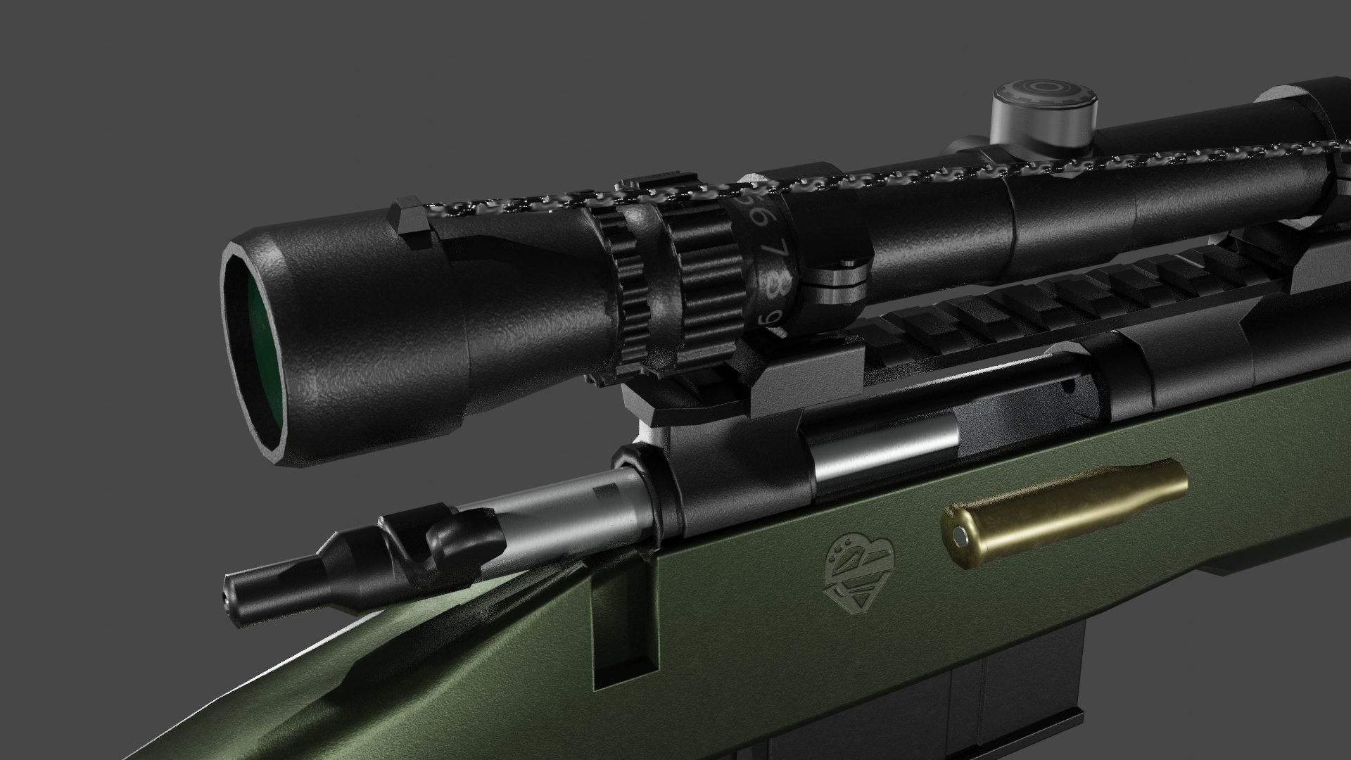 3D model AWM 3D Model - TurboSquid 1742930