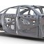 Car Frame 4 Rigged for Cinema 4D