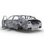 Car Frame 4 Rigged for Cinema 4D