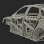 Car Frame 4 Rigged for Cinema 4D