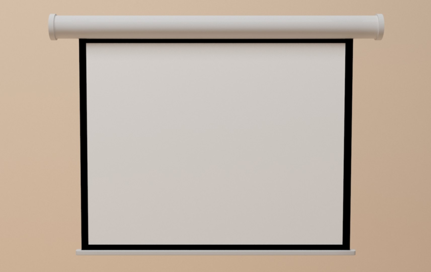 Projector Screen 3D Model - TurboSquid 1182117