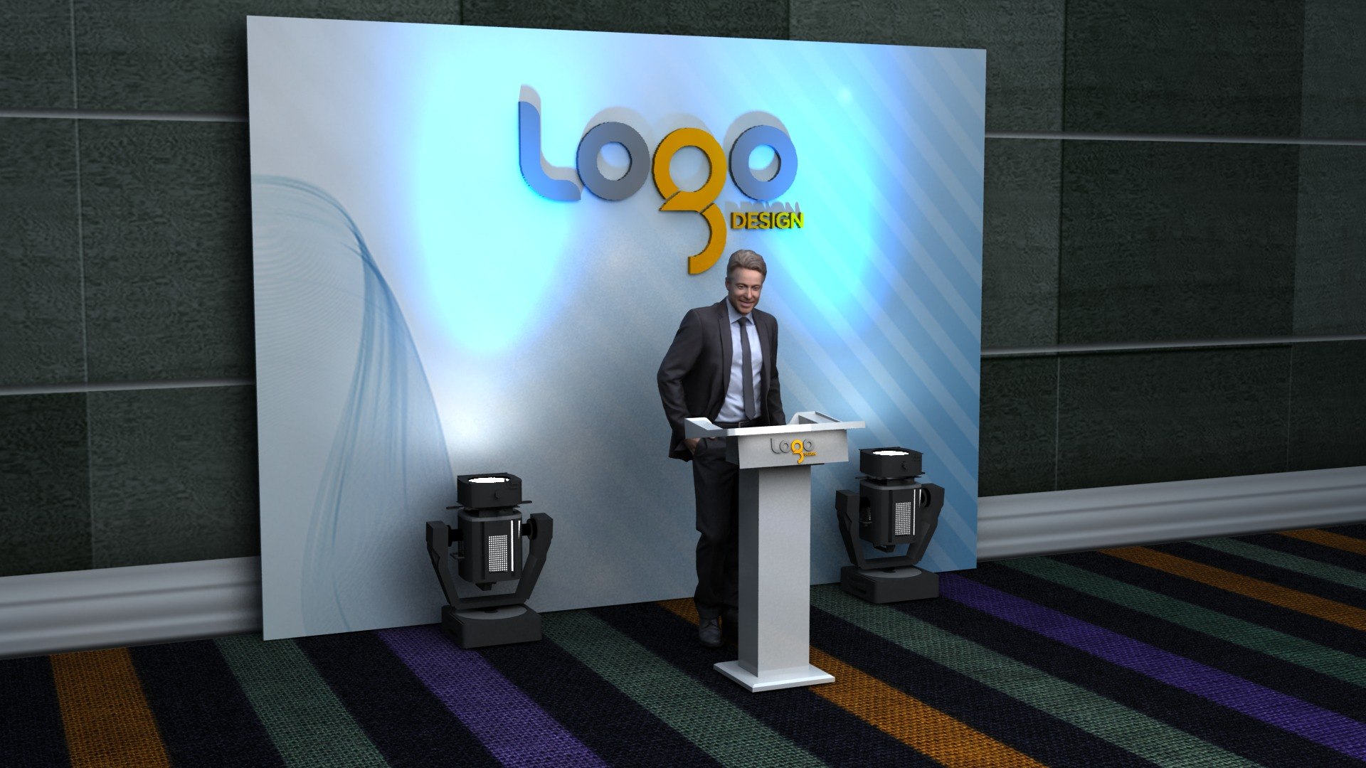 Lectern - 6 Types 3D Model - TurboSquid 1979495
