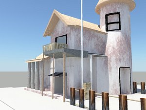 simple castle 3d ma