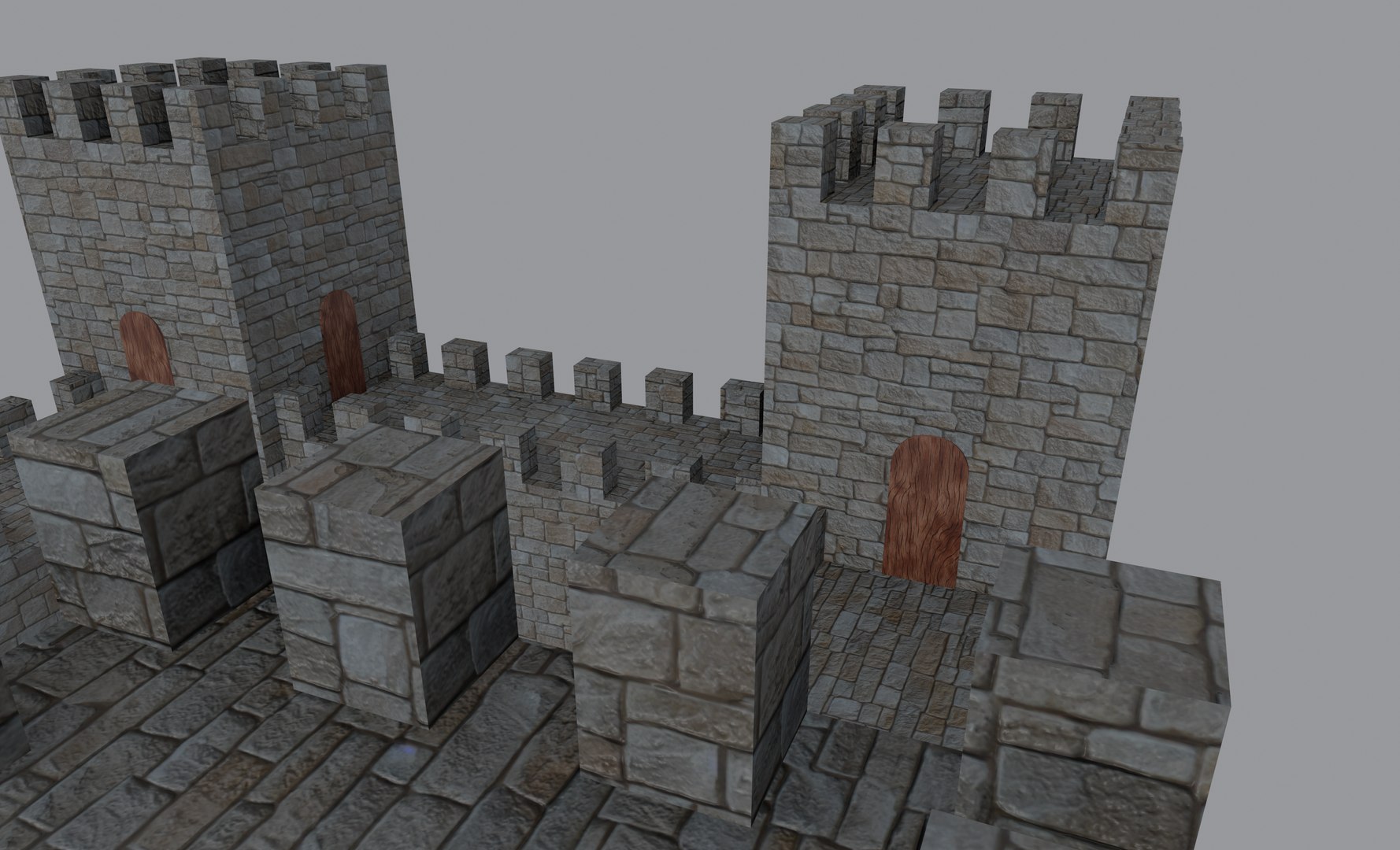 3D Model Castle - TurboSquid 2132283