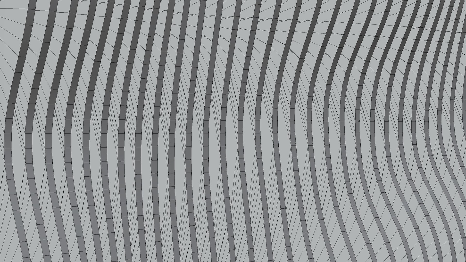 3D Parametric Wall Waves Model - TurboSquid 1737376