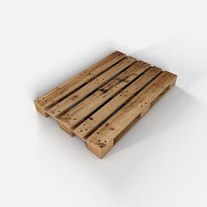 3d euro pallet