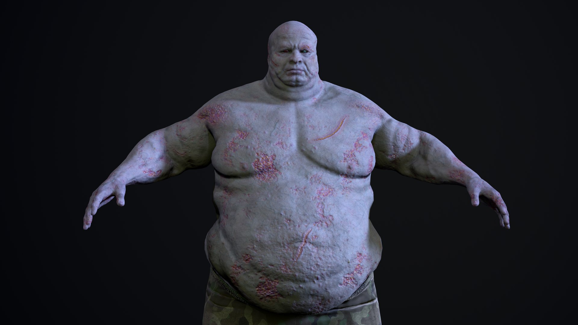 Mutant 01 Basic 3D Model - TurboSquid 2042878