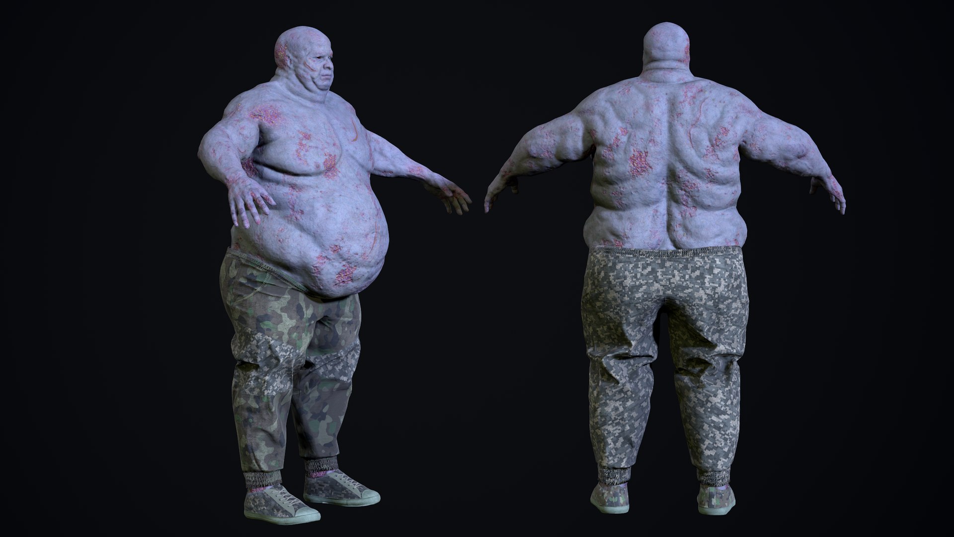 Mutant 01 Basic 3D Model - TurboSquid 2042878