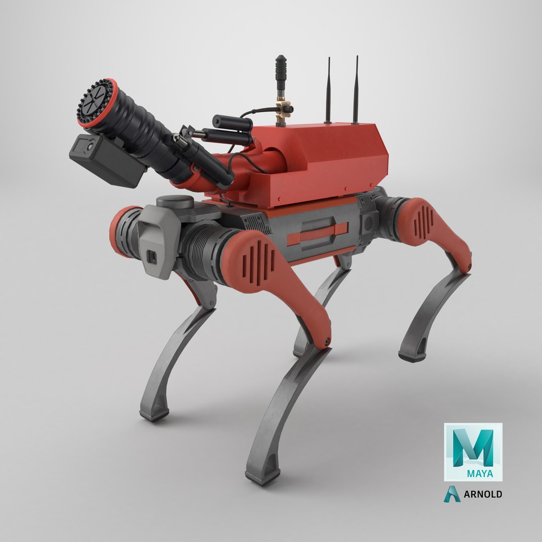 3D model Firefighter Robot Unitree B2 Version 1 PBR https://p.turbosquid.com/ts-thumb/zw/i2gUWZ/J7/stemcell_maya_arnold_render/png/1767996793/1920x1080/fit_q87/a30c73bc289ad968fd317523cbb4c6f5c77ea9b2/stemcell_maya_arnold_render.jpg