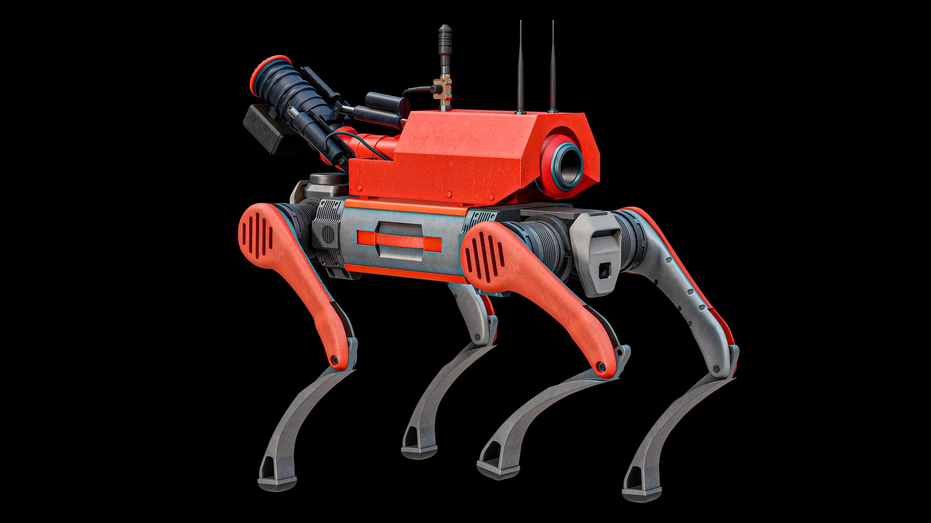 3D model Firefighter Robot Unitree B2 Version 1 PBR https://p.turbosquid.com/ts-thumb/zw/i2gUWZ/el/r_viewport_017/png/1767974928/1920x1080/fit_q87/0bd9cc1fbd386a7a4fceabdef914b2e80222e6b1/r_viewport_017.jpg