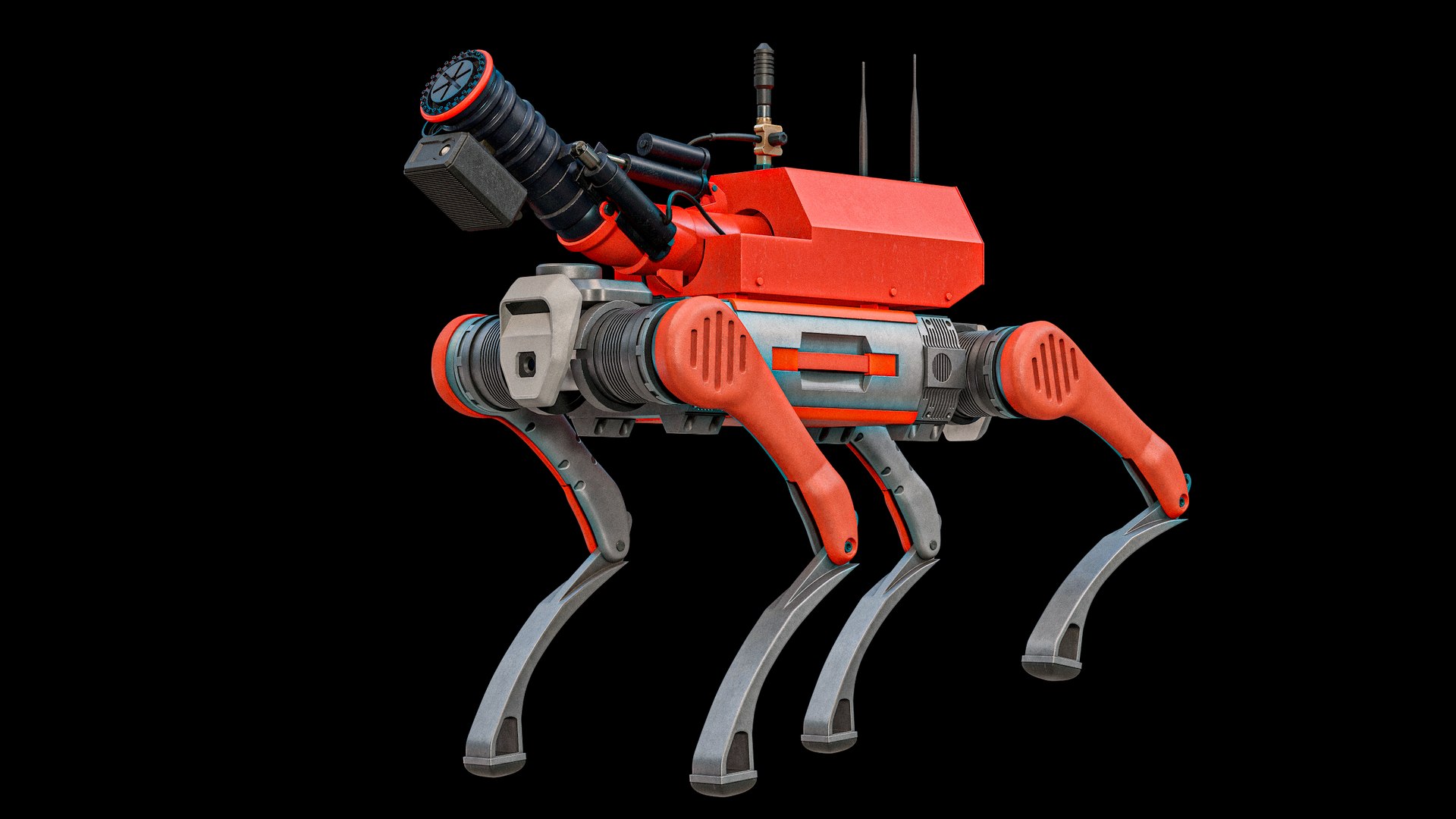 3D model Firefighter Robot Unitree B2 Version 1 PBR https://p.turbosquid.com/ts-thumb/zw/i2gUWZ/mz/r_viewport_002/png/1767974876/1920x1080/fit_q87/86d2625591cddeb5dcd3dccafee71a9faad1b00a/r_viewport_002.jpg