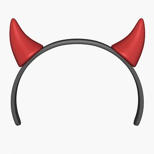 devil headband 3D model
