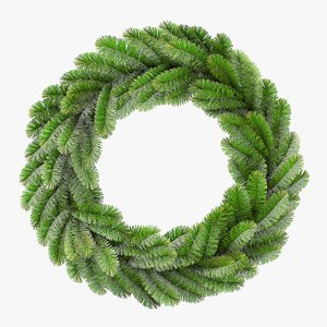 3D christmas wreath