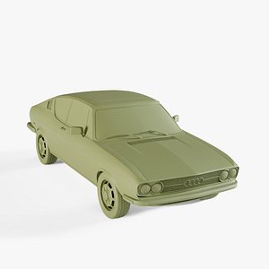 Audi 100 1970 3D model