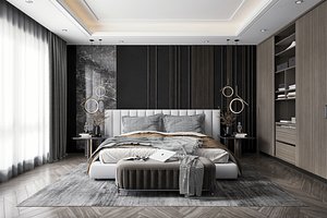 Bedroom Design 47 3D model