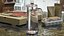 Glass Straight Jug With Water