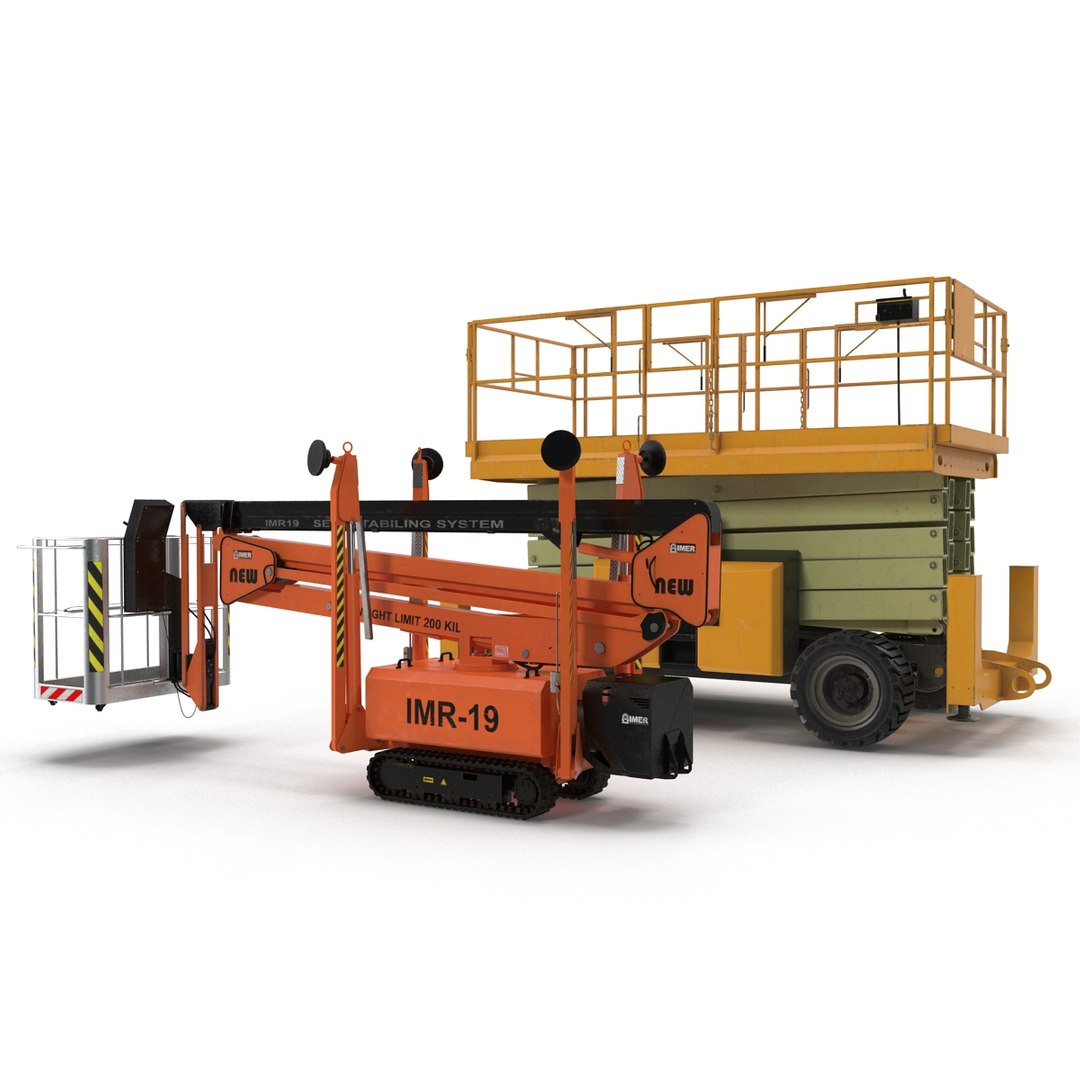 3d 3ds Scissor Lifts