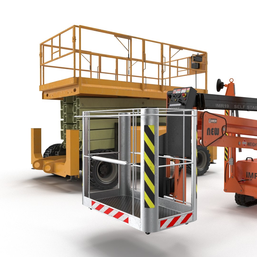 3d 3ds Scissor Lifts