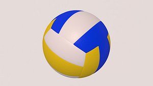 3D model volleyball ball