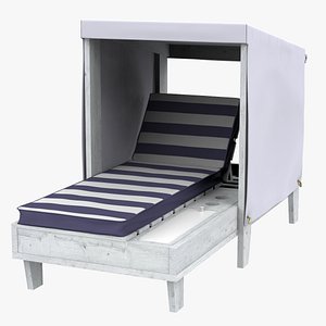 Single Lounge Chair With Cover model