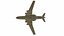 Beriev A50 low-poly