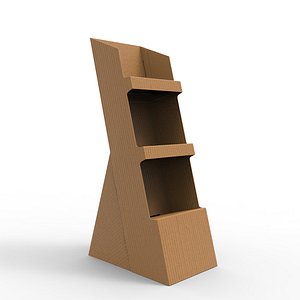 Point of Sale Cardboard Display Stand 3D