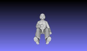modern jet 3D model