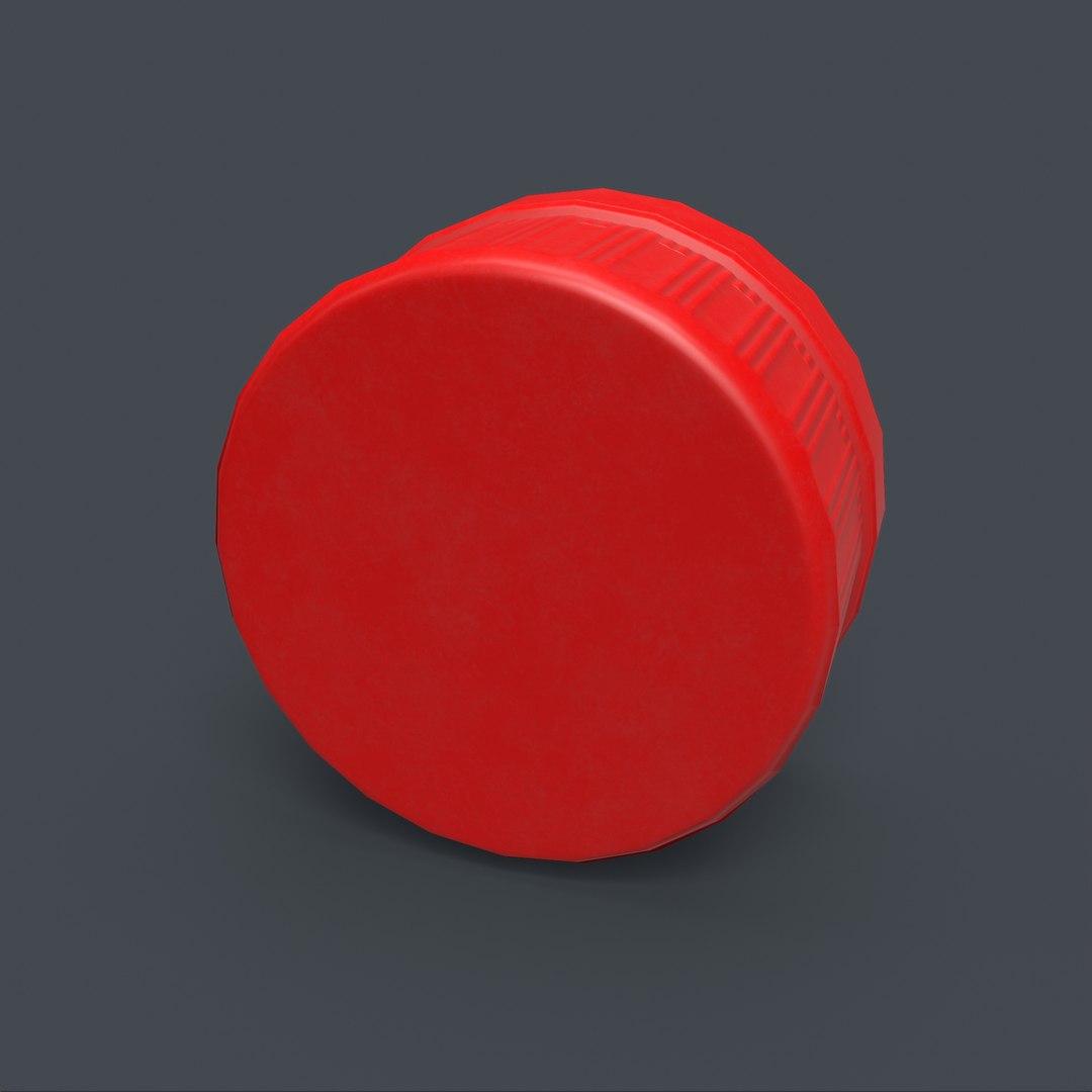 Plastic Bottle Cap Low Poly 3D model https://p.turbosquid.com/ts-thumb/zx/F4jiGU/c3/shaded_00019/jpg/1692711241/1920x1080/fit_q87/0086e91091def6abffa2418d6685d33b3b34bbbb/shaded_00019.jpg