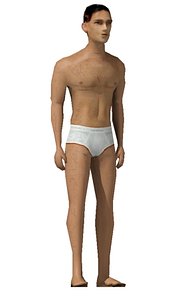 slim-fat man