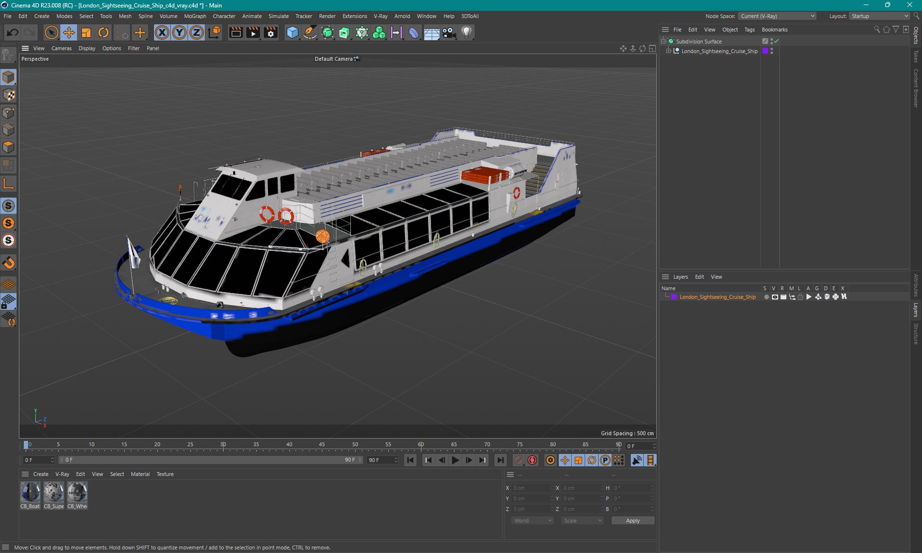 3D London Sightseeing Cruise Ship https://p.turbosquid.com/ts-thumb/zx/Lgis4T/la/london_sightseeing_cruise_ship_1001/jpg/1734151222/1920x1080/fit_q87/cbadee5aa79c3aa1acc8aab780786033ee95bc9b/london_sightseeing_cruise_ship_1001.jpg