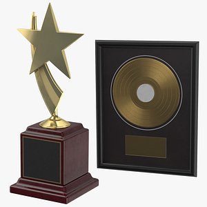 3D award film plaque