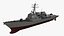3D burke class destroyer model