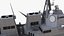 3D burke class destroyer model