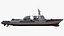 3D burke class destroyer model