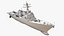 3D burke class destroyer model