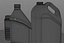 Plastic Jerrycans Set