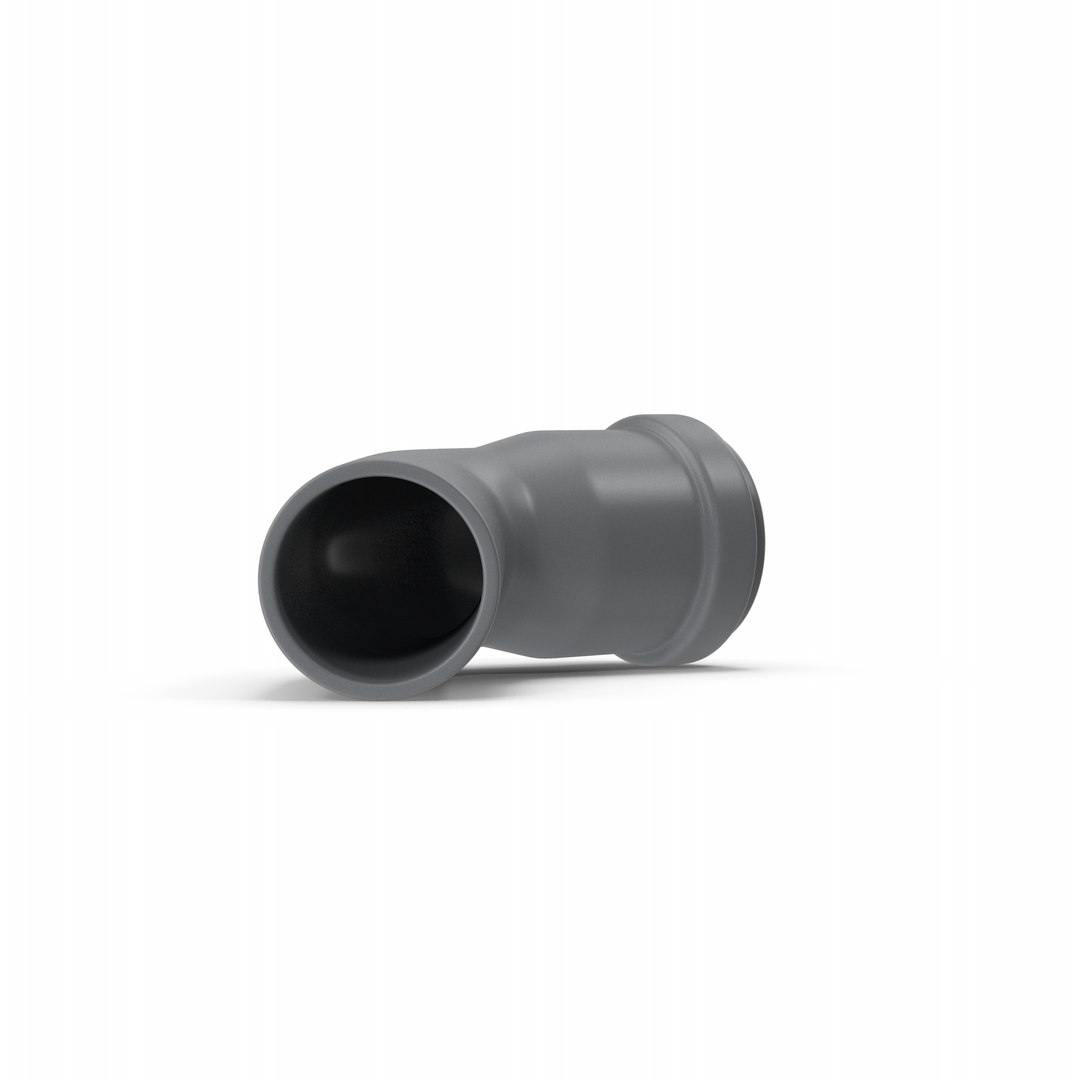 3D PVC 45 Degree Pipe model - TurboSquid 1938614