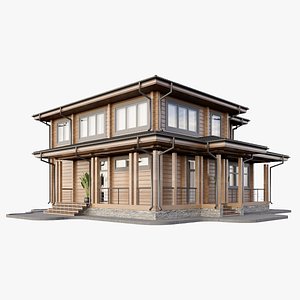 Wooden Cottage House 4