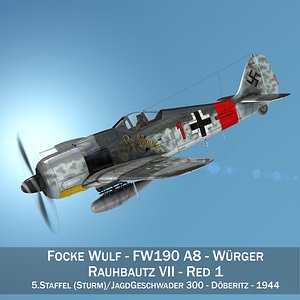 focke wulf - fw190 model