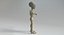 Female Grey Alien Animated 2