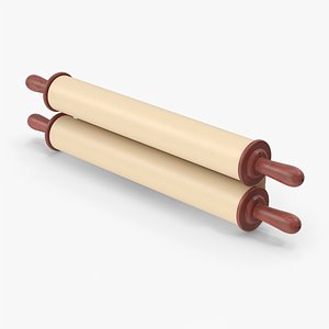 Scroll Paper Closed 3D