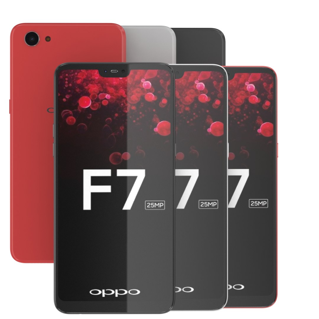3D Model Oppo F7 - TurboSquid 1276351