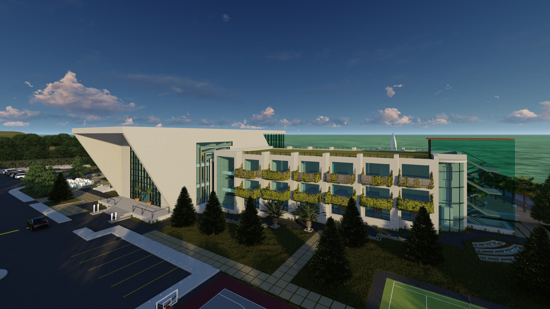 3D Resort Revit - TurboSquid 1351786