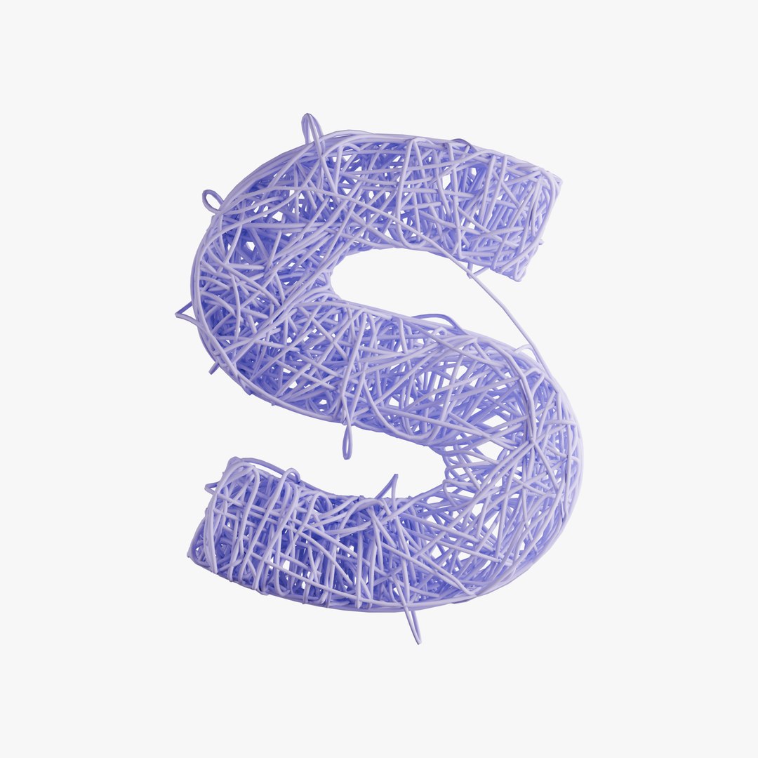 Knots Letters 3D https://p.turbosquid.com/ts-thumb/zx/hWTqku/cf/s/png/1707717812/1920x1080/fit_q87/90e806b455b296095ac6d4e07d4824555f235e7d/s.jpg