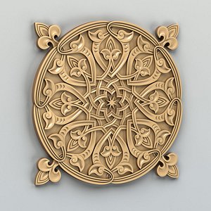 Round rosette 034